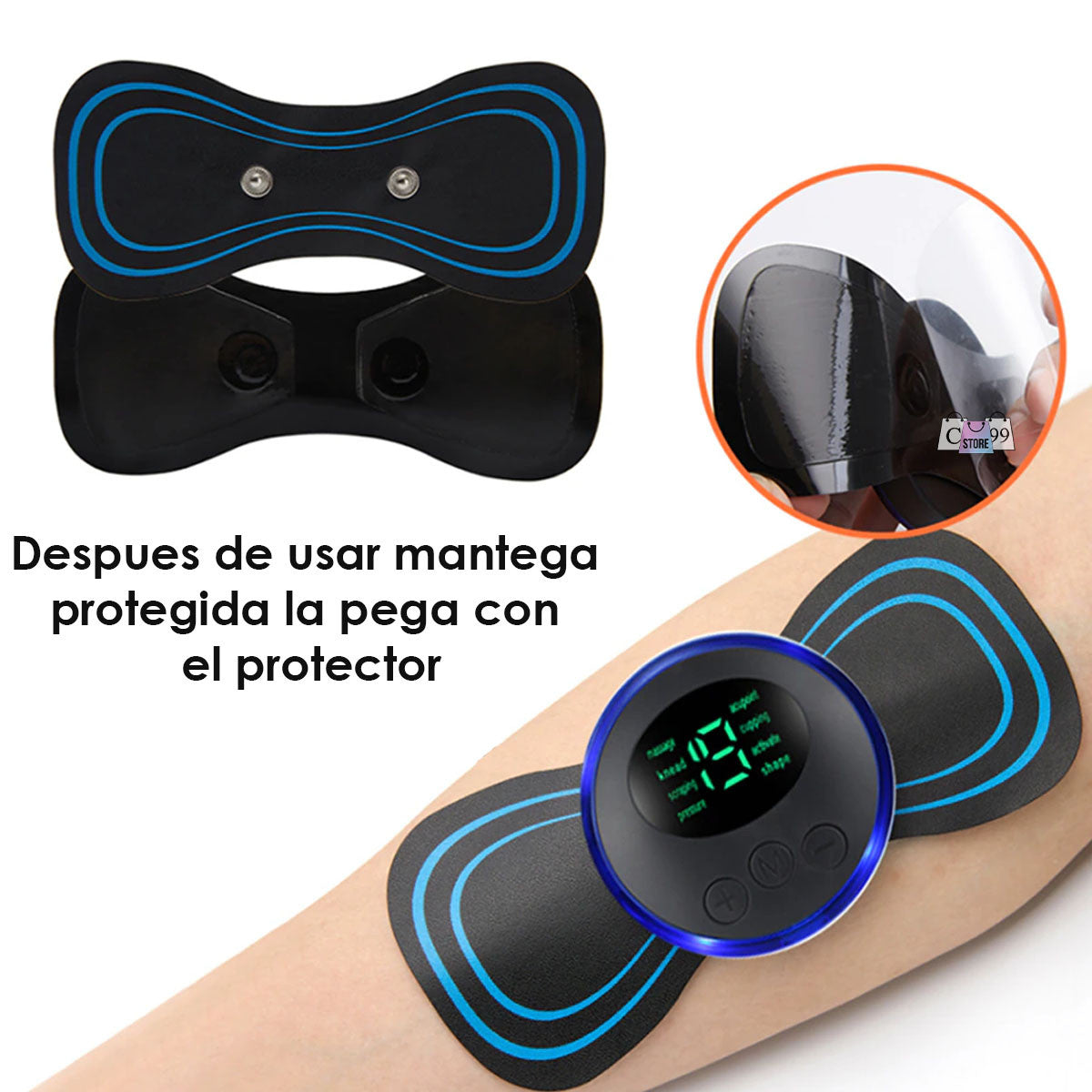 MMIP™ ¡Mini Masajeador Inteligente Portatil!